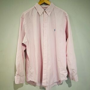 Ralph Lauren Light Pink Button Down Shirt